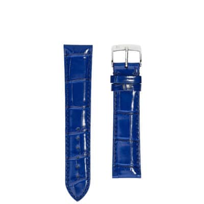 watch strap crocodile blue