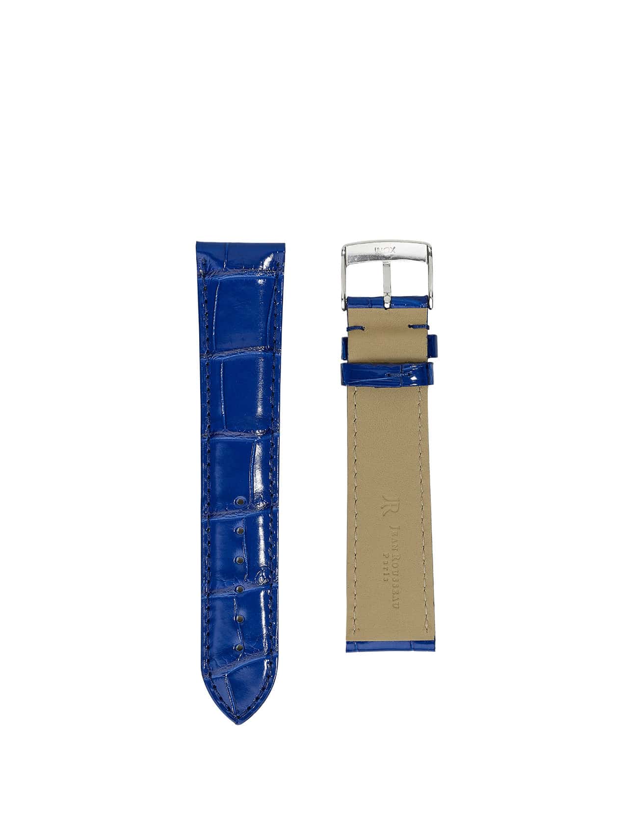 watch strap crocodile blue