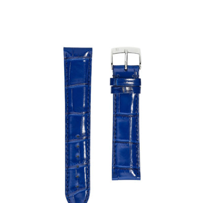 watch strap crocodile blue