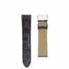 watch strap crocodile jean rousseau purple black