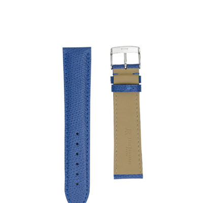 watch strap crocodile jean rousseau blue