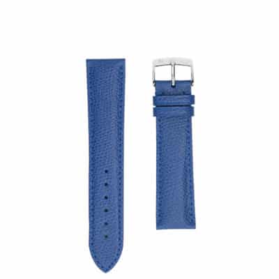 watch strap crocodile jean rousseau blue