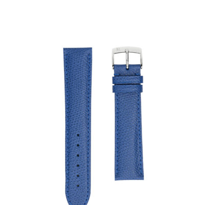 watch strap crocodile jean rousseau blue