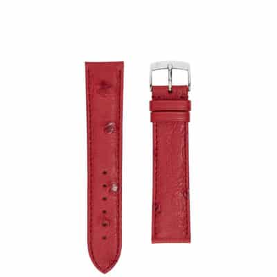 watch strap crocodile ostrich pink