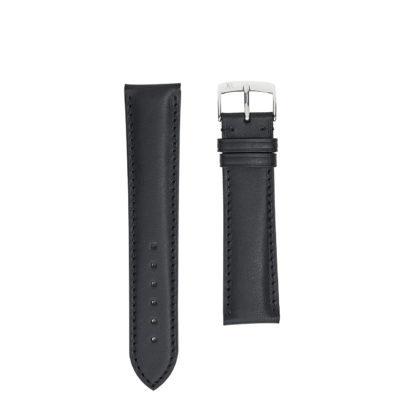 watch strap crocodile jean rousseau black purple