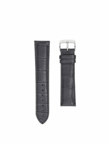 Bracelet de montre Classique 3.5 alligator semi-mat anthracite