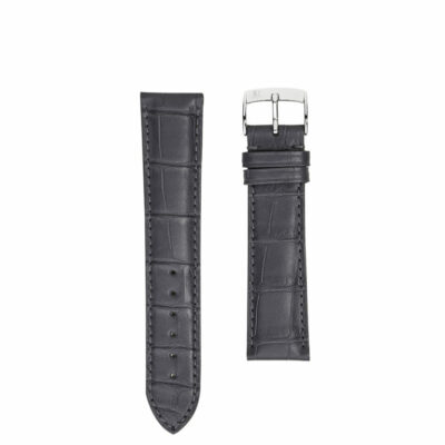 Bracelet Classique 3.5Alligator semi matAnthracite