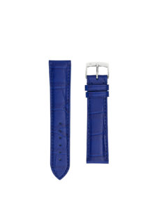 Bracelet de montre Alligator 3.5 Bleu saphir