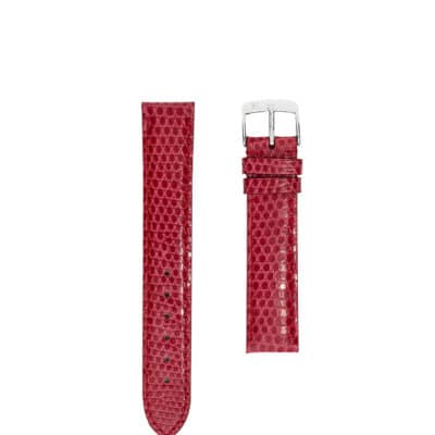 jean rousseau watch strap salmon red pink