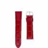 jean rousseau watch straps leather crocodile red