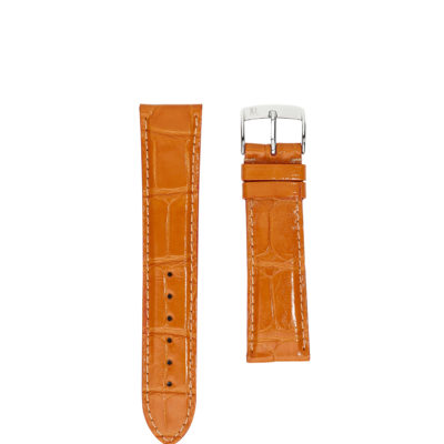 jean rousseau salmon watch strap orange