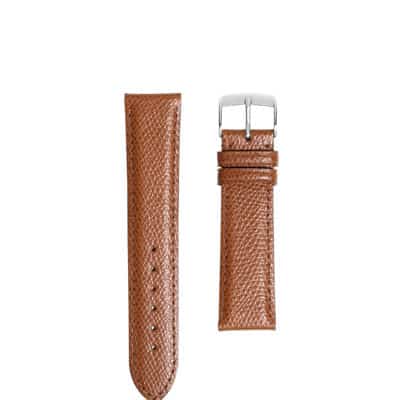 jean rousseau watch straps shagreen orange brown