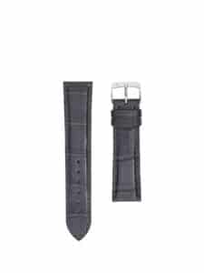 Classic 5.0 watch strap anthracite semi matte alligator