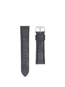 Classic 3.5 watch strap anthracite semi matte alligator