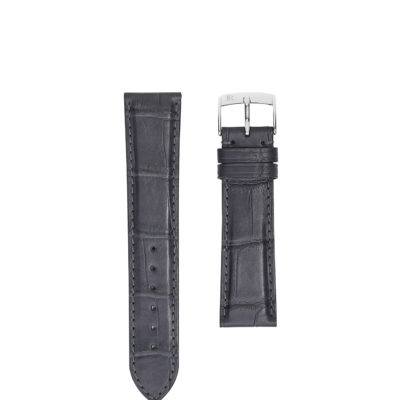 watch strap crocodile jean rousseau grey blue pink