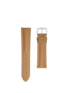 Non-leather watch strap camel rubber