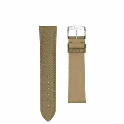 jean rousseau watch strap calf kaki brown green