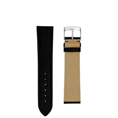 watch strap crocodile jean rousseau black