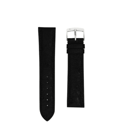 watch strap crocodile jean rousseau black