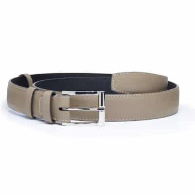 Ceinture classique veau taupe