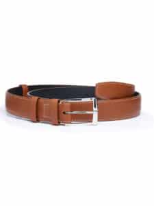 Ceinture classique veau tannage végétal