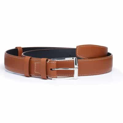 Ceinture classique veau tannage végétal