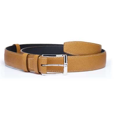 Ceinture classique veau muscade