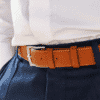 jean rousseau calf belt brown
