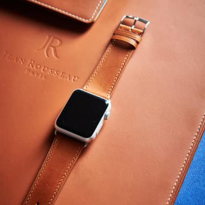 jean rousseau watch strap brown apple