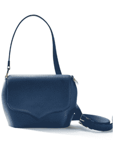 Sam handbag blue calf