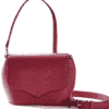 bag leather jean rousseau pink red