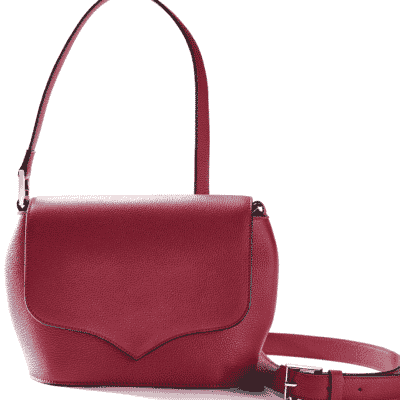 Sac Sam veau bordeaux