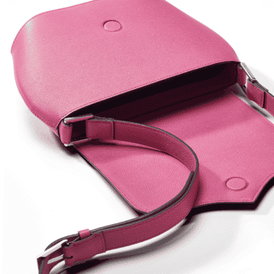 Sam handbag pink embossed calf