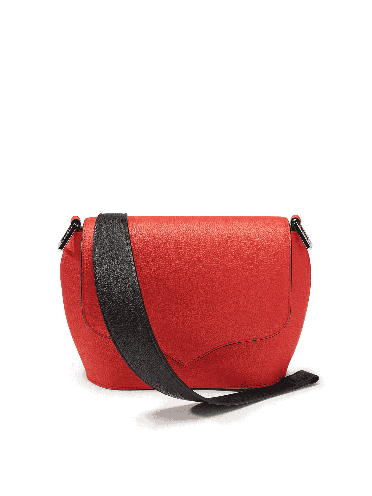 bag leather jean rousseau red black