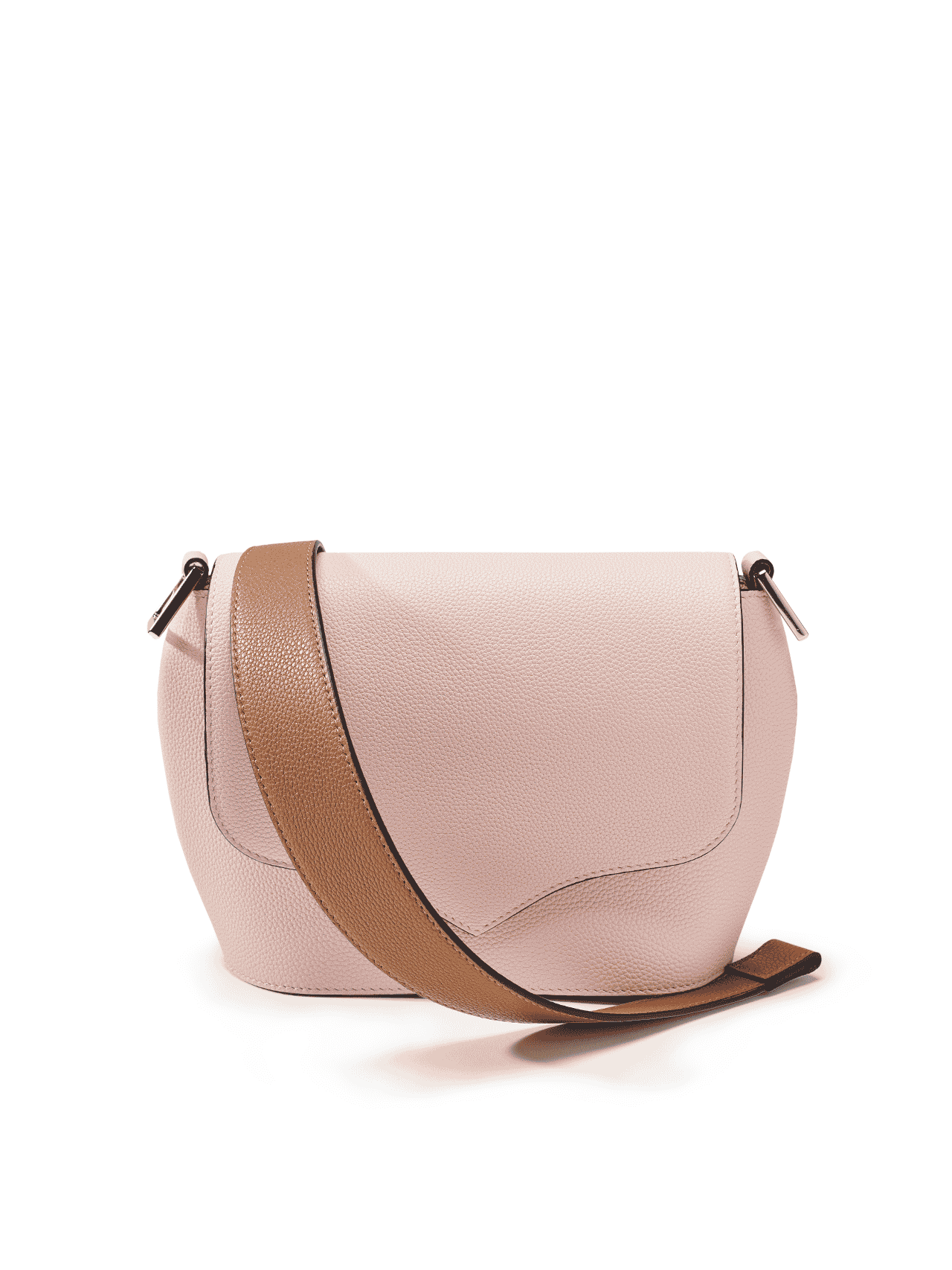 bag leather jean rousseau brown pink