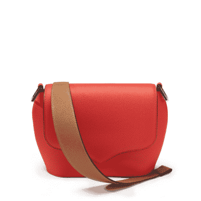 bag leather jean rousseau brown red