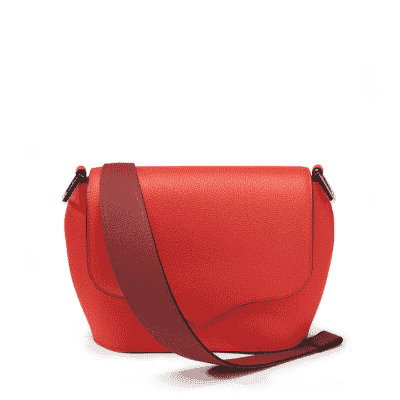 bag leather jean rousseau red