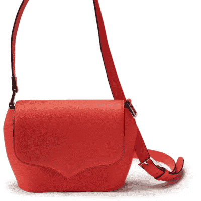 Sam handbag red calf