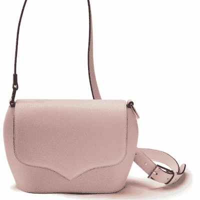 Sac Sam veau rose pâle