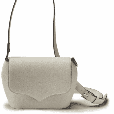 bag leather jean rousseau white beige