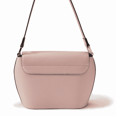 Sac Sam veau rose pâle