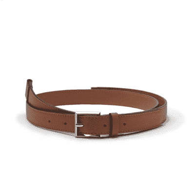 belt leather jean rousseau brown