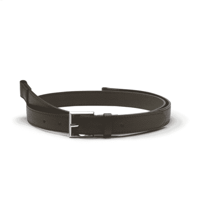 belt leather jean rousseau black