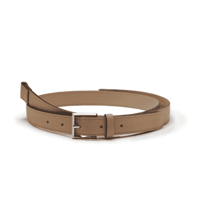 belt leather jean rousseau brown