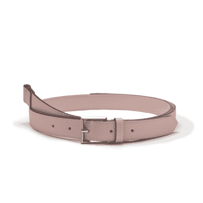 belt leather jean rousseau pink