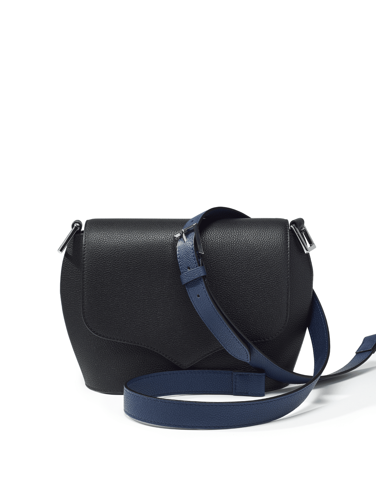 bag leather jean rousseau black blue