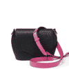 bag leather jean rousseau black brown