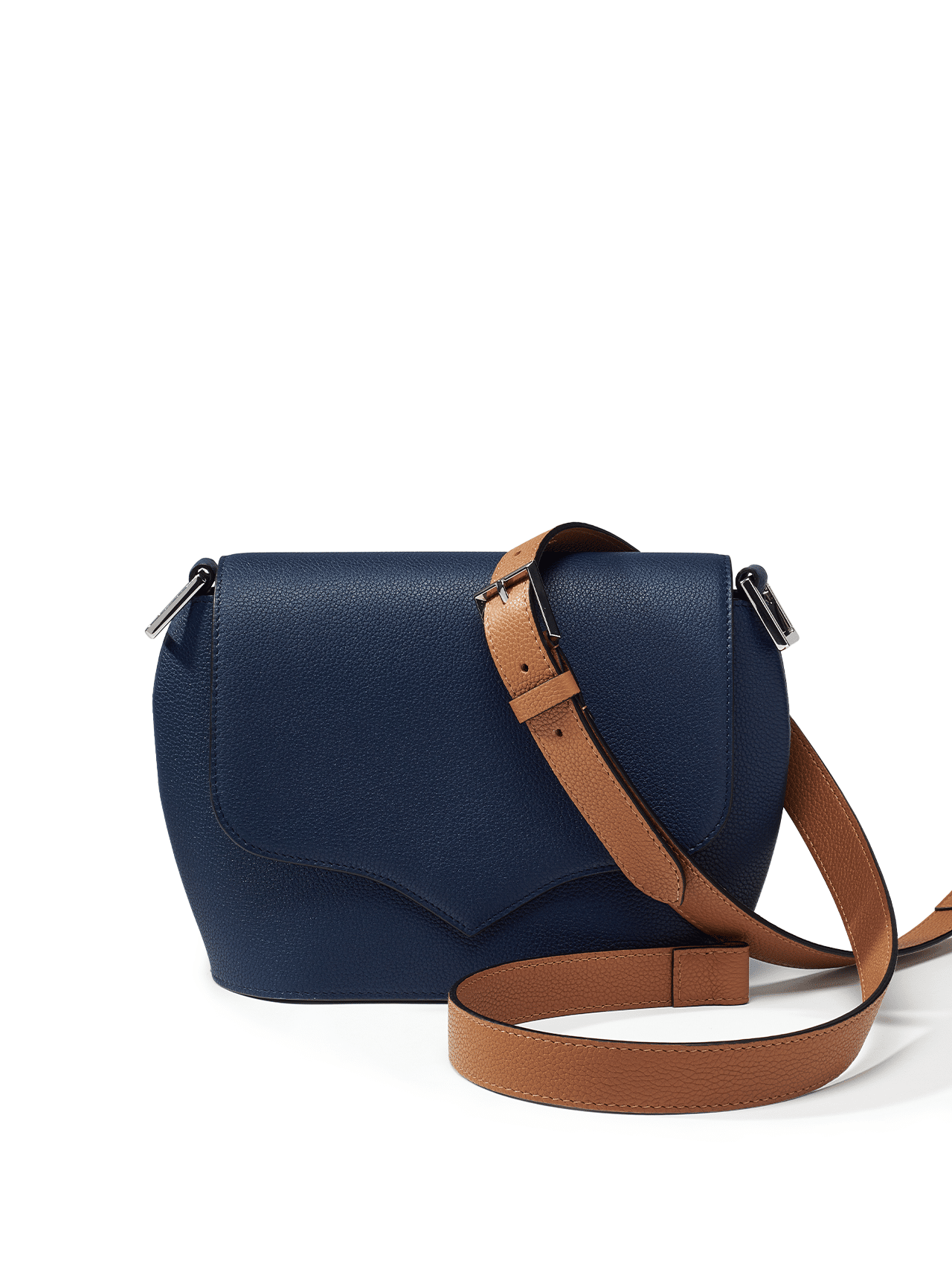 bag leather jean rousseau blue brown