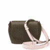 bag leather jean rousseau green pink