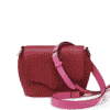 bag leather jean rousseau beige pink